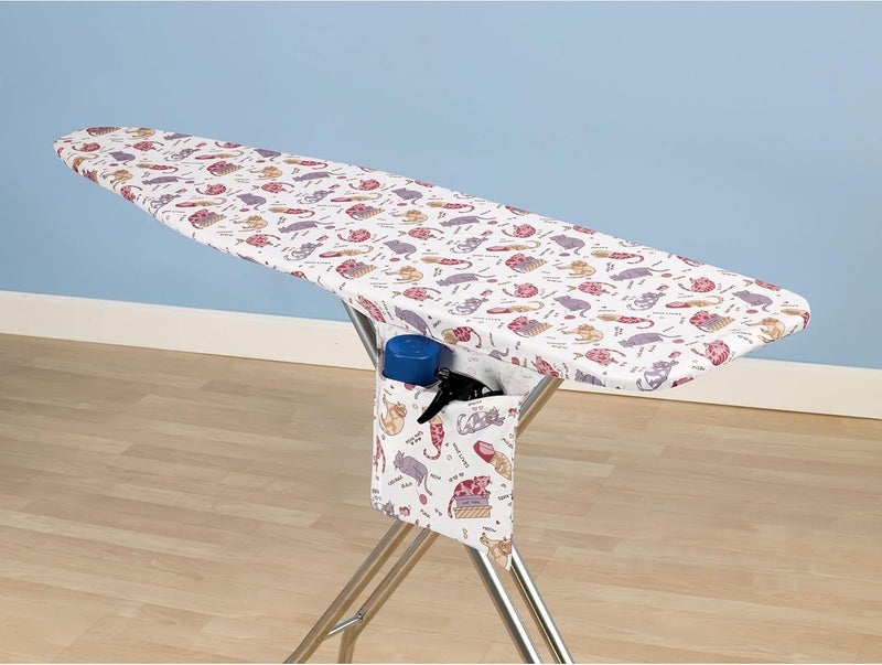 Household Essentials Deluxe Ironing Board Cover, Kool Kats - Image 1